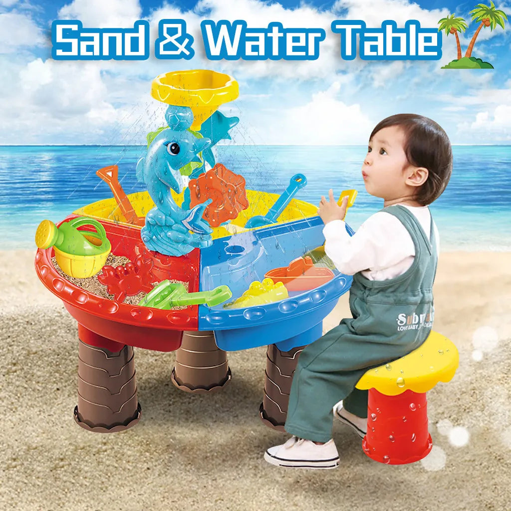 Kids Sand and Water Table Set